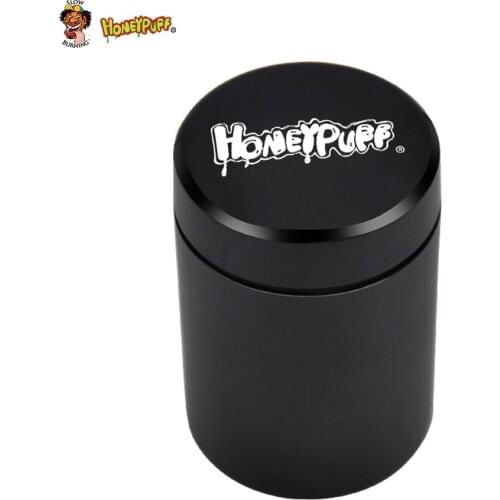 HONEYPUFF Bottle Holder Container Pill Box Bottle Storage Water Proof Airtight Aluminum Drug Case