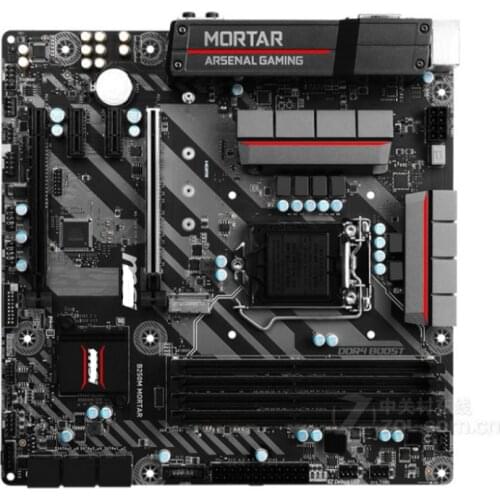 New MSI B250M MORTAR motherboard LGA 1151 DDR4 USB2.0 USB3.1 SATA3 DVI HDMI 64GB B250 desktop motherboard Free shipping