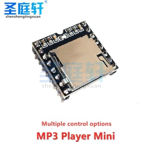 DFPlayer Mini MP3 Player, MP3 Voice Decoder Module, Support TF Card, U-disk IO / Serial Port / AD for arduino Diy Kit, 2020