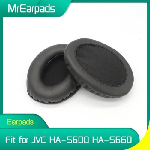 MrEarpads Earpads For JVC HA-S600 HA-S660 S600 S660 Headphone Rpalcement Ear Pads Earcushions Parts