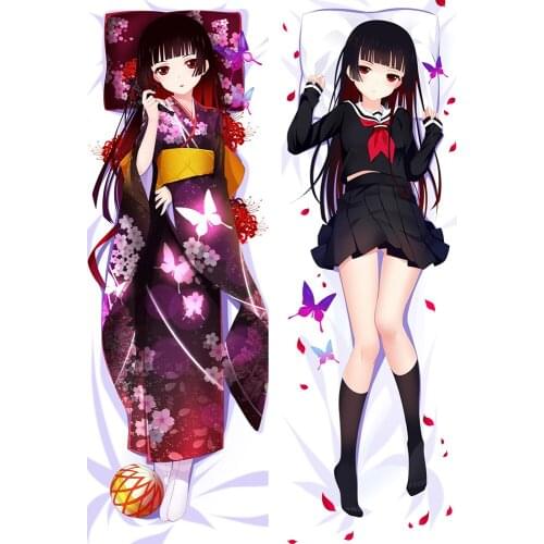 Anime Jigoku Shoujo pillowcase Hug Body Pillow Cover cartoon Pillow cases Throw Dakimakura cover body pillow case pillowslip