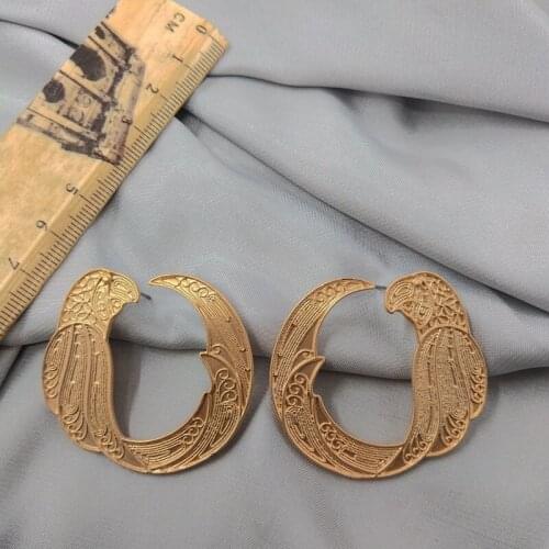 2020 Aros Earing Earings Brincos Jewelry Earring Personality Joker Style Restoring Ancient Ways The Earrings Female D58 Parrot