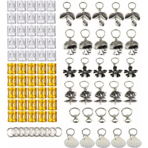Brand New Hot Sale 90 Pcs/Set DIY Jewelry Charm Mushroom Beads Shell Pendant #273117