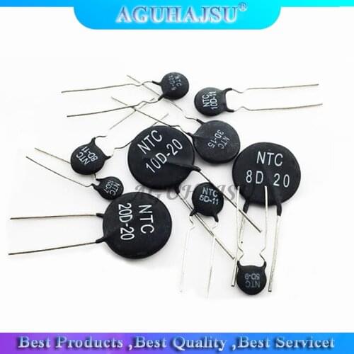 10pcs Thermal Resistor 5D-11 10D-9 10D-11 47D-15 10D-20 10D-13 8D-11 10D-15 5D-15 10D-7 MF11-103 33D-7 8D-12 20D-20