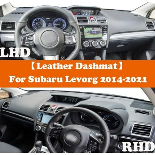 Suede Leather Dashmat Accessories Car-Styling Dashboard Covers Pad Sunshade For Subaru Levorg GT-S VM4 Legacy Touring Impreza