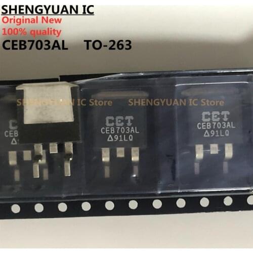10 pcs/lot CEB703AL TO-220 CEB703 30V 40A N-Channel Enhancement Mode Field Effect Transistor Original New 100% quality