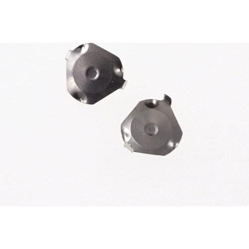 1000pcs 5.0mm Diameter triangle tactile metal domes 2 legs 350 gf snap dome switch by post air mail