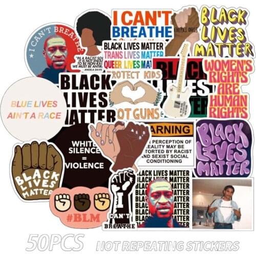 50pcs/set Stickers Decorative Stationery Stickers For DIY Suitcase Skateboard Laptop Graffiti Sticker Decals A