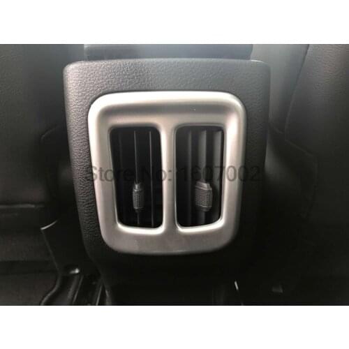 Car Accessoires For Jeep Compass Second Generation 2017 2018 ABS Matte Interior Rear Armrest Box Decoration Frame Decoration