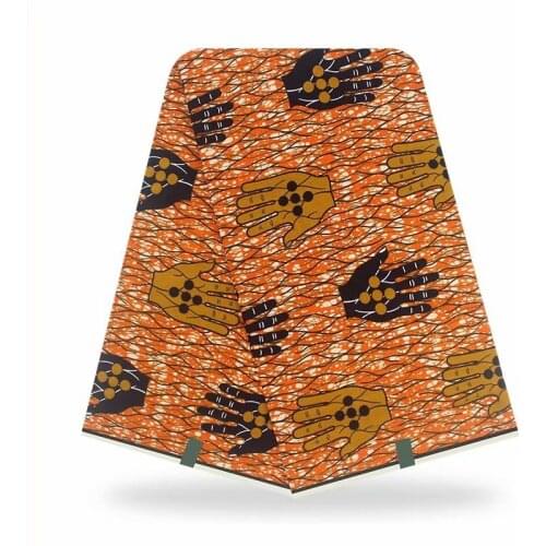 By The Yard Ankara African Style Wax Print For Fabric Prints 100%Best Quality Real Soft Cotton Nigerian Dye For Clothes V-L 6-60