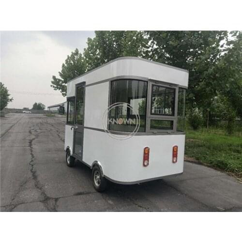 Electric Food Cart Popular Street Shop Mobile Food Truck Ice Cream Cart Hot Dog Car With Free Logo