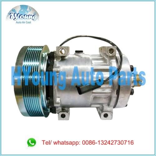 86993463 AC Compressor for Tractors Case IH 245 255 275 385 435 535 New Holland 317008A3 86992688 504078610