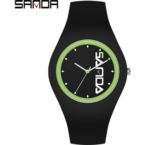 2021 New Arrival Quartz Watches Famous Brand Men Sports Watch Casual Fashion Silicone Belt Children Unisex Quartz Wristwatches