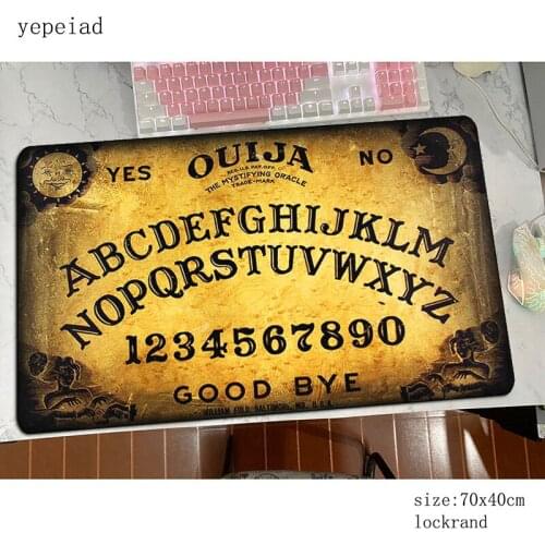 Ouija board mousepad gamer Adorable 70x40cm gaming mouse pad large cool new notebook accessories laptop padmouse ergonomic mat