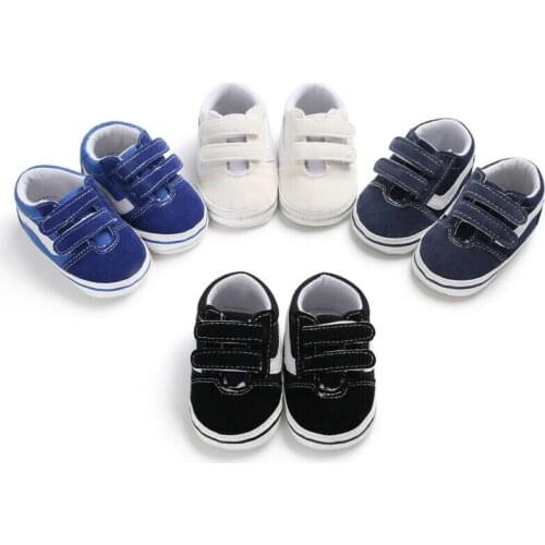 2020 New Baby Boys Classic Casual Baby Shoes Toddler Newborn Canvas Baby Girls Casual Sport First Walkers Sneakers Shoes