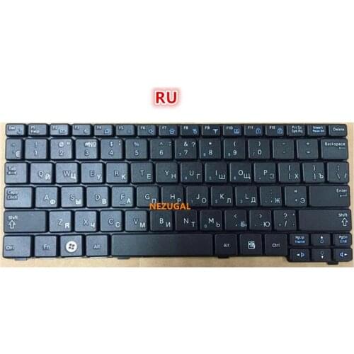 Russian keyboard for Samsung N150 plus N143 N145 N148 N158 NB30 NB20 N102 N102S NP-N145 Laptop black/white RU layout