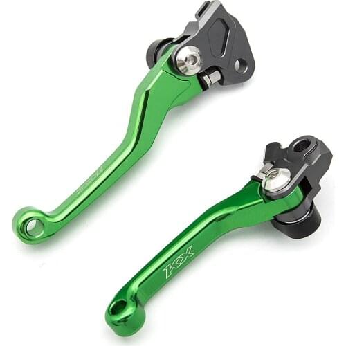 For Kawasaki KX65 KX85 KX125 KX250 KX450 KX250F KX450F KX250X KX450X Pivot Dirt Bike Brake Clutch Lever KX 85 125 450 250X 450F