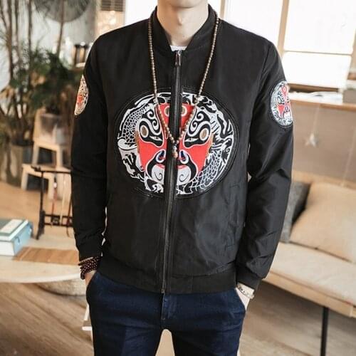 Traditional Chinese Clothing For Men Embroidery Cheongsam Top Tang Suit Kung Fu Asian Streetwear Chinese New Year Coats 11144