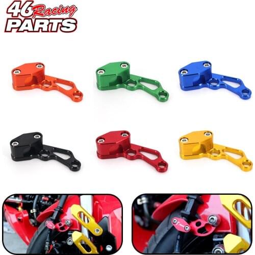 CNC Motorcycle Brake Line Clamps For SUZUKI Katana B-King Benelli 300 600 Aprilia RS125 RS 125 Fairing kit Shiver Accessories