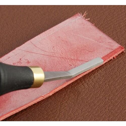 1pcs 3/4/5/10mm Leather Edge Treatment Leather Surface Polishing Rough File Knife Leather DIY Tool