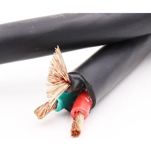 6N-P4030 Power Cable for DIY audio power cord cable Per meter bulk power cable