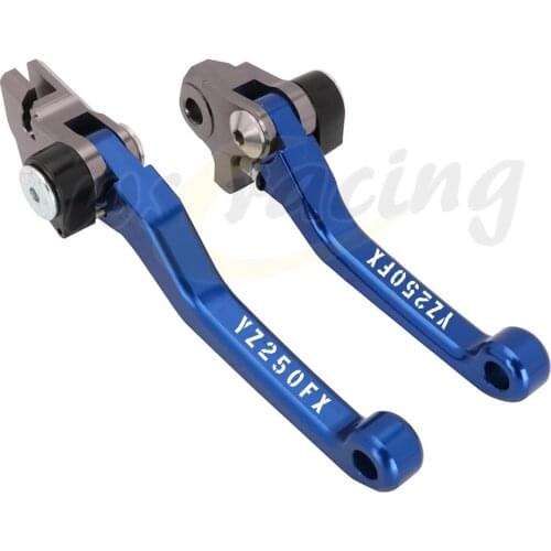 Motorcycle Aluminum CNC Pivot Foldable Clutch Brake Lever For Yamaha YZ250FX 2015-2020 YZ450FX 2016-2021 YZ 250FX 450FX Dirtbike