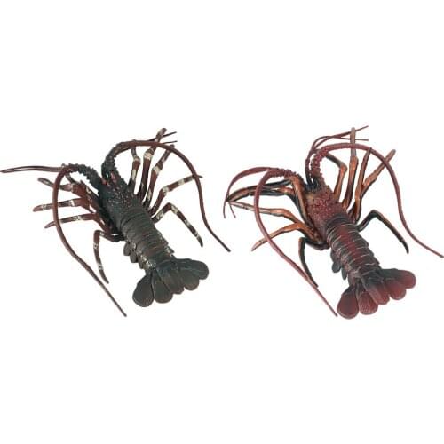 Large Size Simulation Lobster Model Toy Wild Life Animals Figures Children Toy