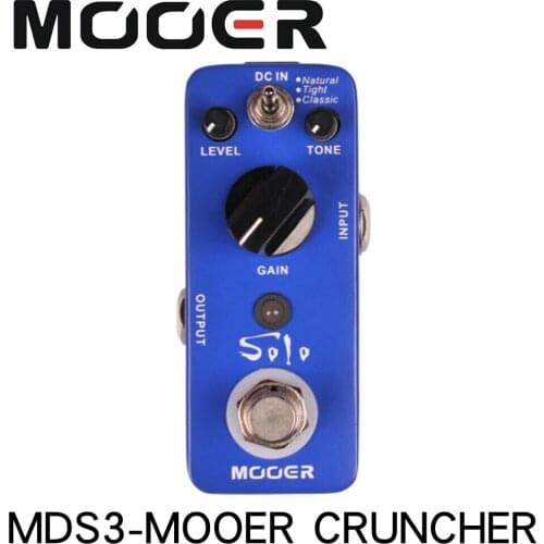 MOOER MDS5 Guitar Pedal SOLO Distortion Guitar Effect Pedal High-gain True Bypass Full Metal Shell Guitar Parts & Accessories