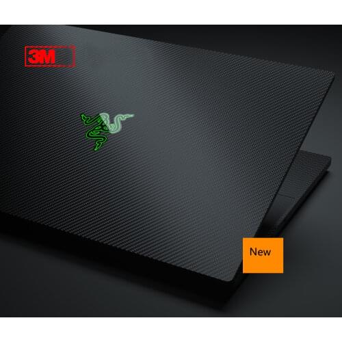 Laptop Sticker Skin Decals Carbon fiber Cover Protector for Razer Blade Stealth RZ09 0300 15.6"