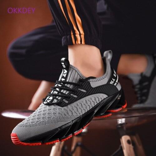 2020 spring new fly woven mesh shoes fashion breathable running shoes mens personality Korean sports shoes