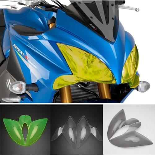 Motorcycle Headlight Guard Head Light Shield Screen Lens Cover Protector for SUZUKI GSX-S1000F GSXS1000F GSXS 1000F 2010-2018