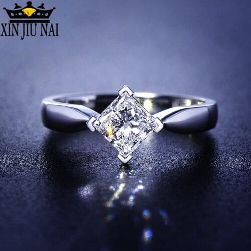 Wish Cross-border Fashion Ring Europe and America Best Selling Zircon Ring Jewelry Plated Jewelry Jewelry Factory