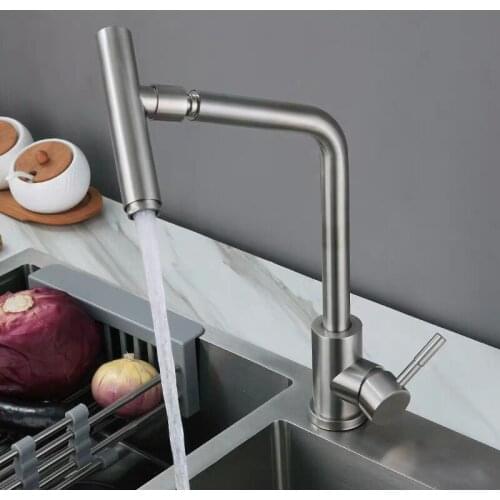 Kitchen Faucet Single Hole Faucet Kitchen Rotating Handle Hot And Cold Water Bathroom Washbasin Torneiras Do Banheiro Faucet
