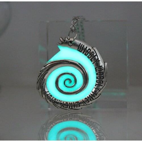 Sonic Screwdriver Necklace Pendant lobster snails Necklaces GLOW in the DARK night Wibbly Wobbly Timey Wimey