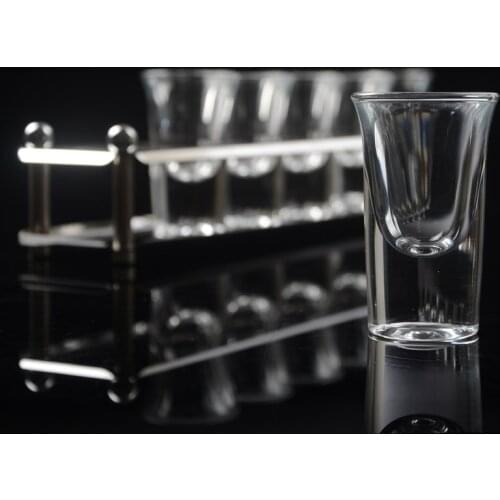Party Cocktail Barware Mojito Barmaid Glass Vintage Kitchen Barware Stainless Steel Rack Vaso Chupito Bar Accessories EI50BW
