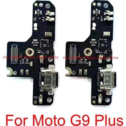 High Quality USB Charging Dock Port Flex Cable For Motorola Moto G9 Plus G9+ Charger Port Connector Board Flex Cable Parts