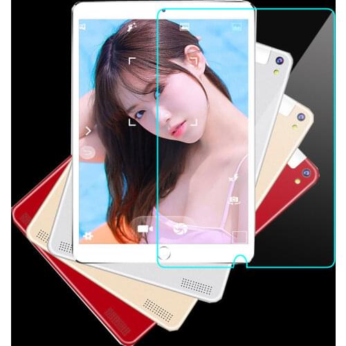Myslc Tempered Glass Screen Protector Film Guard for BDF Android 7.0 OS 10.1 inch tablet Octa Core 2.5D Glass WIFI Tablets