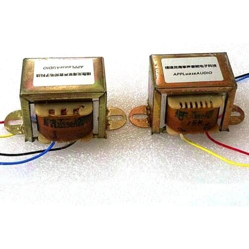 1.8w permalloy 15K： 600 ohm tube amplifier preamp output transformer Inductance 15K: 64H (30HZ-1DB), 600:3h (20hz-1db)