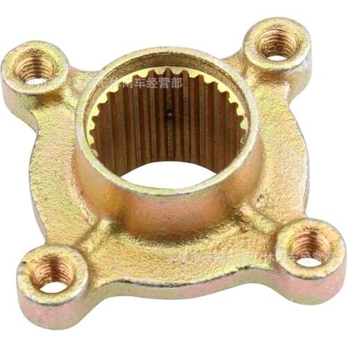 1 Pc Aluminum Motorcycle Front Brake Disc Sprocket Hub 28 Teeth flange 4 hole For 50-110cc Quad Bike ATV Dune Buggy Go Kart