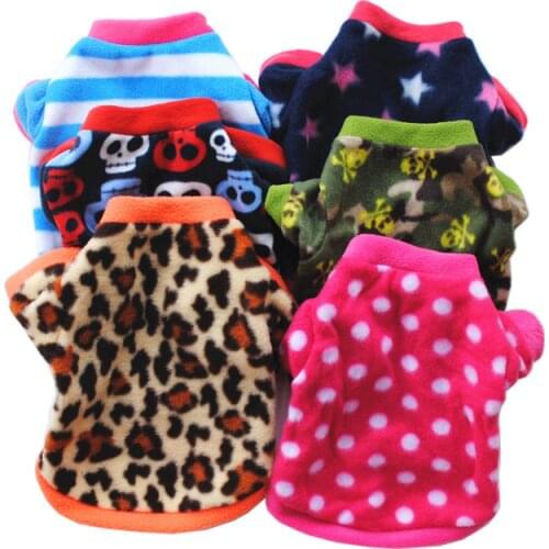 Winter Pet Dog Cat Clothes Puppy Clothing Chihuahua Fleece For Dogs Small Warm Suit Coat Vest Year Sphynx Kitten Pajamas New