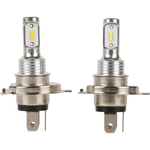 2PCS LED Front Headlight DC 9V-32V H4 2SMD 1860 Low Beam or High Beam Fog Light Daytime Running Light For Auto Motorcycle Bulb