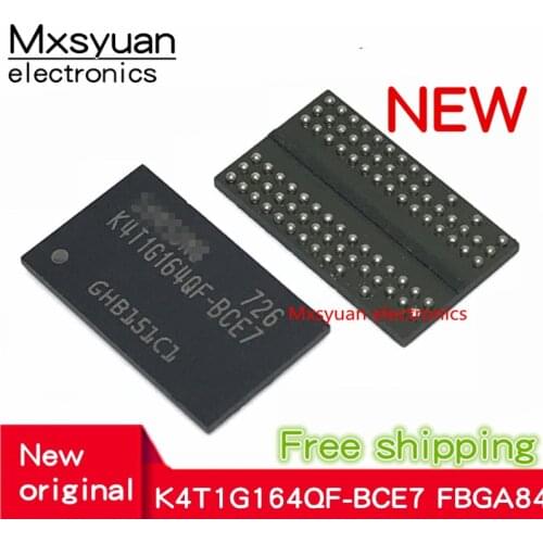5PCS~50pcs/LOT K4T1G164QF-BCE7 K4T1G164 K4T16164QF-BCE7 BGA84 New original 1Gb F-die DDR2 SDRAM