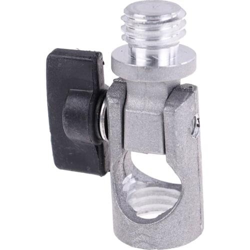 Aluminium Alloy 5/8 Angle Tripod Rotary Laser Levels Dual Slope Adjustment Lifting Bracket Rod 60x40mm