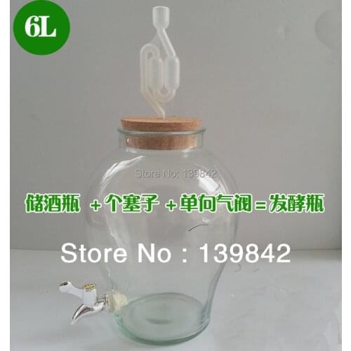 Free shipping!!! One-way exhaust water seal valve for Home brew fruit wine or red wine(not include cork)