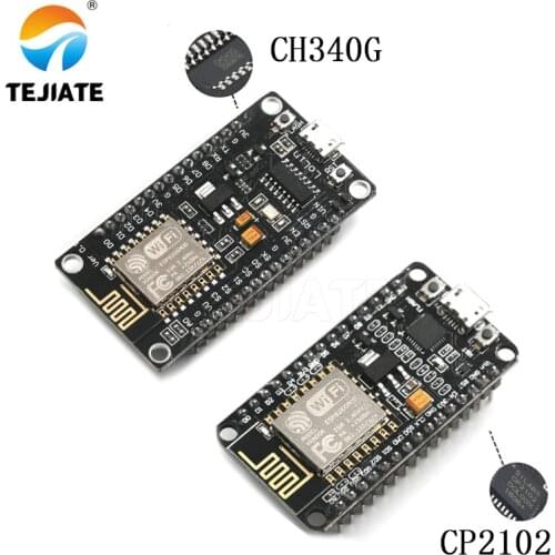 Wireless Module CH340 CP2102 NodeMcu V3 V2 Lua WIFI Internet of Things Development-Board Based ESP8266 ESP-12F With PCB Antenna