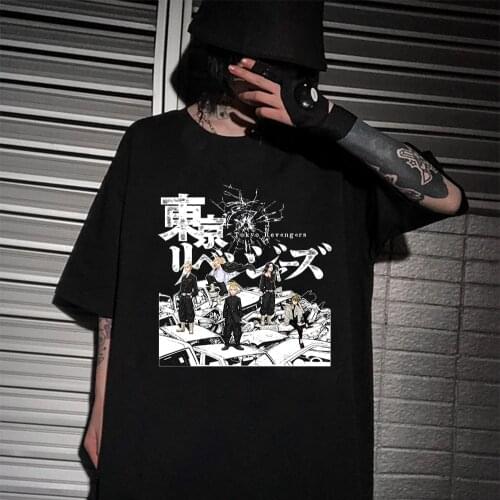 Anime Tokyo Revengers T Shirt Harajuku Men Women Casual Male T-shirt Unisex