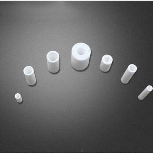 5pcs 1mm/2mm/3mm/3.5mm/4mm ID ceramic tube 2mm-8mm OD alumina combustion pipe insulating porcelain bushing rods through hole