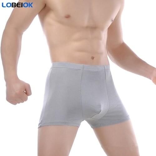 LOBEIOK Mens Bamboo Briefs