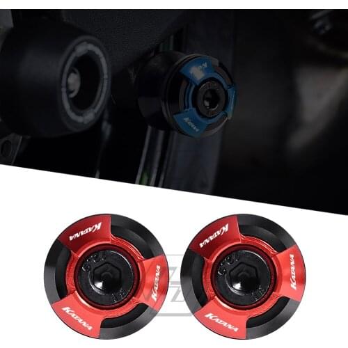 Motorcycle Accessories Swingarm Spools Slider Stand Screws Case for Suzuki KATANA 2019-up