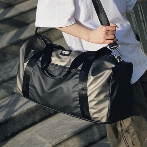 New Oxford Cloth Mens And Womens Gym Bag Dry And Wet Separation Large-capacity Leisure Short-distance Travel Bags